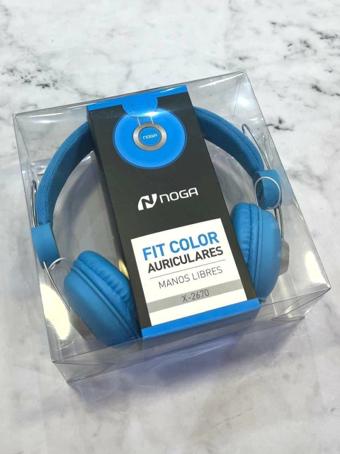 AURICULARES CON CABLE NOGA FIT COLOR - comprar online