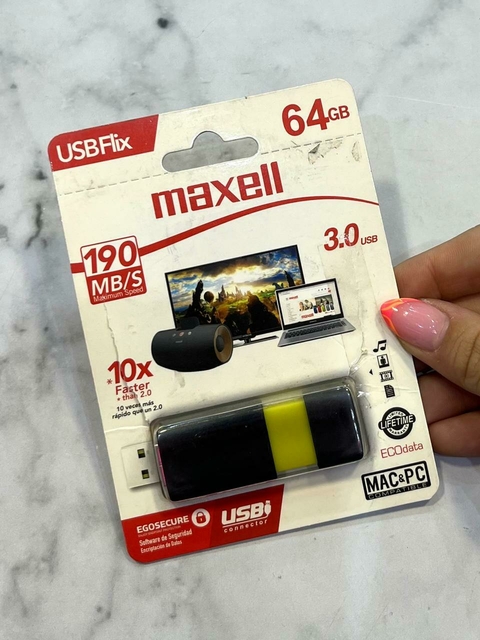 PENDRIVE MAXELL - 64GB - comprar online