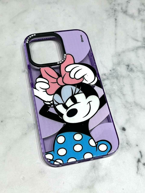 CASE DISNEY MINNIE VIOLETA - IPH 14 PRO MAX - comprar online