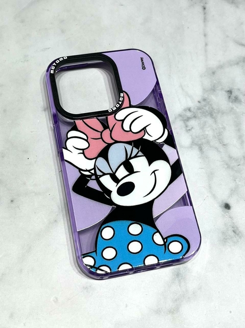 CASE DISNEY MINNIE VIOLETA - IPH 15 PRO - comprar online