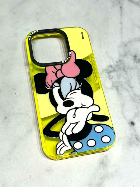 CASE DISNEY MINNIE AMARILLA - IPH 14 PRO MAX - comprar online