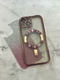 CASE MAGSAFE GLIT ROSA IPH 15 en internet