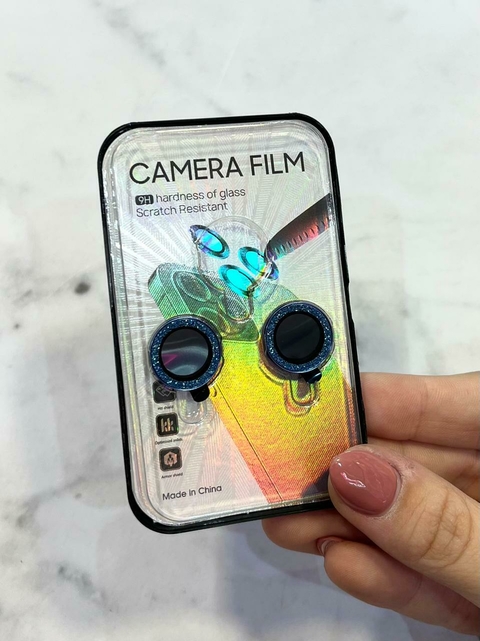LENTE PARA CAMARA CON BRILLO AZUL IPH 14/14 PLUS - comprar online