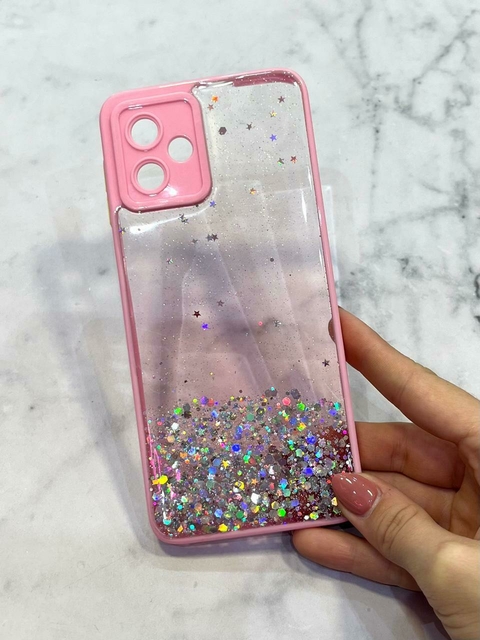 CASE GLIT ROSA G14 - comprar online