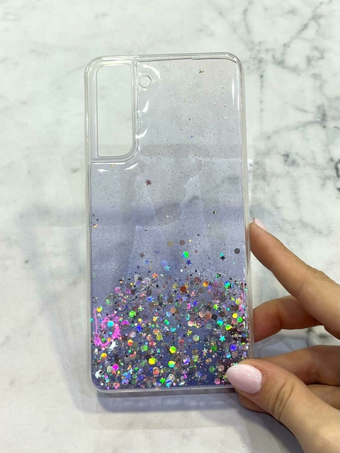 CASE GLIT BLUE S21 FE - comprar online