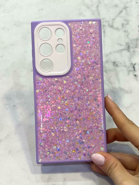 CASE GLIT VIOLETA S24 ULTRA - comprar online