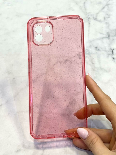 CASE SHINE PINK A03 - comprar online