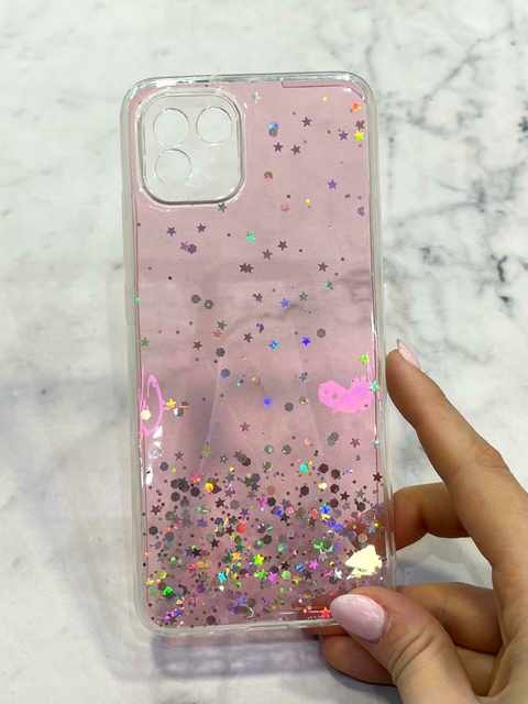 CASE PINK GLIT A03 - comprar online