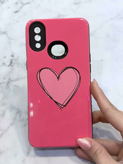 CASE PINK HEART A10S - comprar online