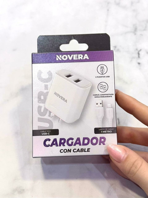 CARGADOR 12W TYPE C - NOVERA - comprar online