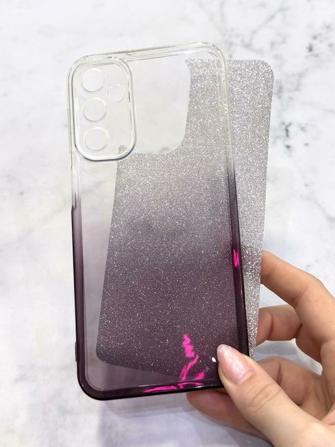 CASE BLACK AND SILVER GLIT A24 - comprar online