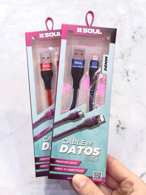 CABLE DENIM USB-IPHONE - comprar online