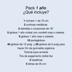 Combo kit 1 año - comprar online
