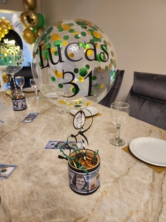 Ambientacion personalizada DOLAR - Festiball - Tienda de globos