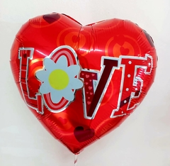 GLOBO 18" TE AMO VARIAS OPCIONES SIN INFLAR - comprar online