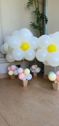 Centro de mesa Daisies - Festiball - Tienda de globos