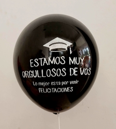 10 globos Muy orgullosos