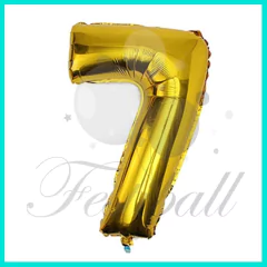 1 Globos forma de número 66cm SIN INFLAR. - comprar online