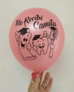 1000 Globos de Látex impresos en internet