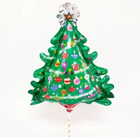 Globo de Mylar ARBOL NAVIDEÑO 14"