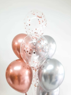 BALLOON BOUQUET ROSE GOLD - comprar online