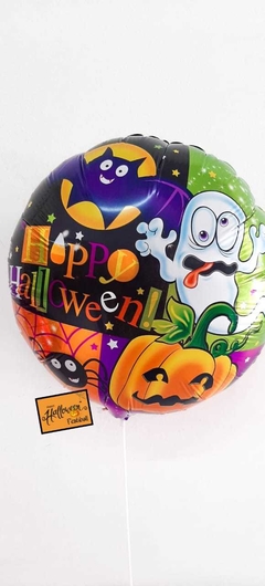 Globo de Mylar de 18"/45cm HALLOWEEN- SIN INFLAR