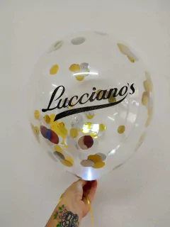 100 Globos impresos publicitarios