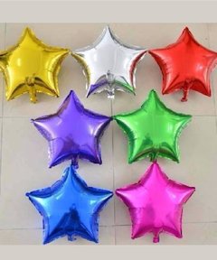 1 Globos forma de estrella 4 pulg consultar stock de color disponible