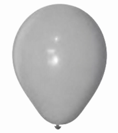 Globox Gris Perla mate 12 pulg. x 50 u