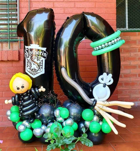 BALLOON BOUQUET Slytherin Draco Malfoy