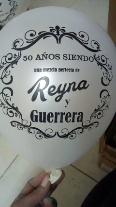 50 Invitaciones en globos - Festiball - Tienda de globos