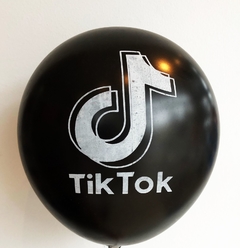 10 globos impresos tic toc