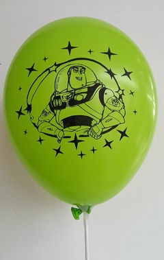 10 globos impresos Buzz