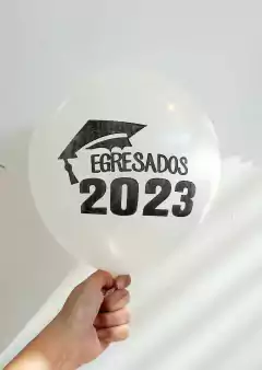 10 globos egresados 2023 Birrete