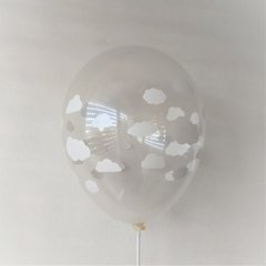 25 Globos impresos con Nubes