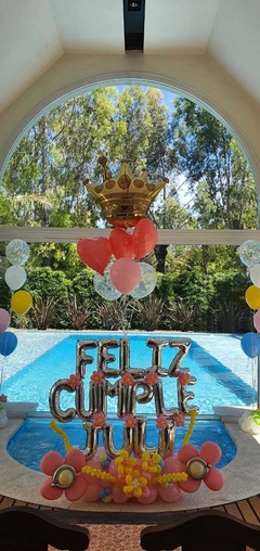 BALLOON BOUQUET FELIZ CUMPLE JULI
