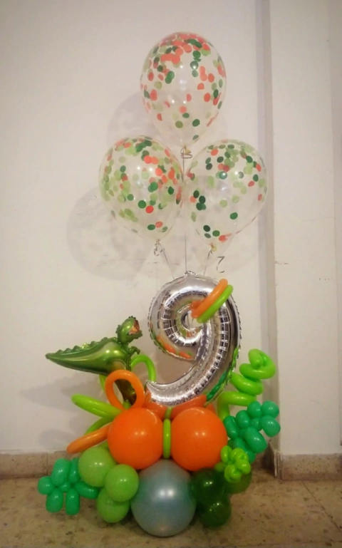 Balloon Bouquet Dino