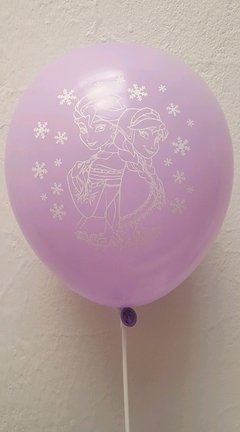 10 Globos impresos Elsa y Anna en internet