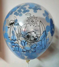 10 globos impresos Lilo & stich en internet
