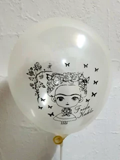 Imagen de 25 Globos impresos Frida