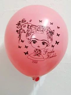 25 Globos impresos Frida en internet