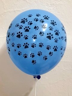10 Globos impresos Huellas - Festiball - Tienda de globos