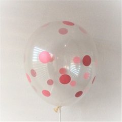 10 globos con lunares