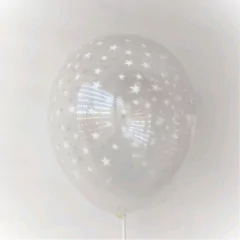 10 globos impresos con estrellas III