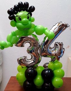 Balloon Bouquet Hulk