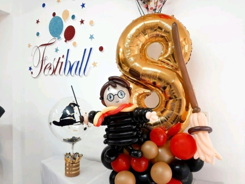 Balloon Bouquet Harry Potter Mago - comprar online