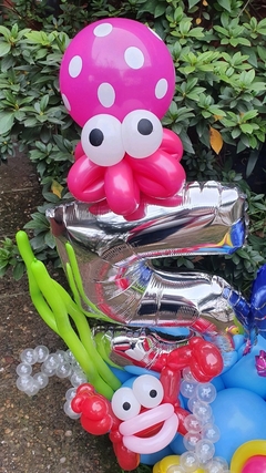 Balloon Bouquet Fondo de Mar - Mediano en internet