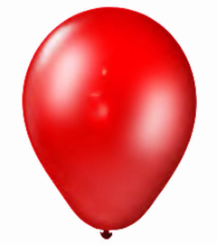 Globox Rojo perlados 12 pulg. x 50 u