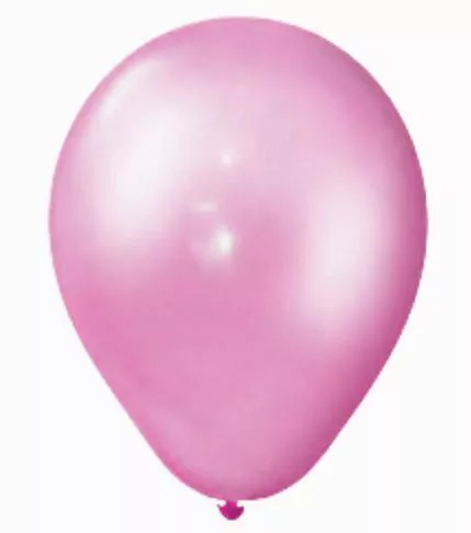 Globox Rosa perlados 12 pulg. x 50 u