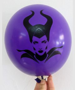 10 Globos impresos Maléfica - comprar online
